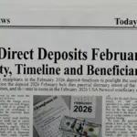 $2000 Direct Deposits February 2026