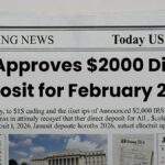IRS Approves $2000 Direct Deposit for February 2026: Know Eligibility, Payment Dates & IRS Instructions